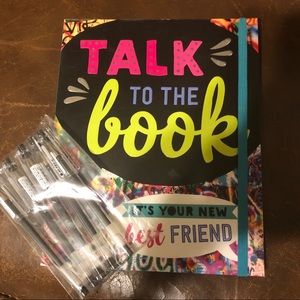 Diary Book & 5 Pilot Pens Pack NWT